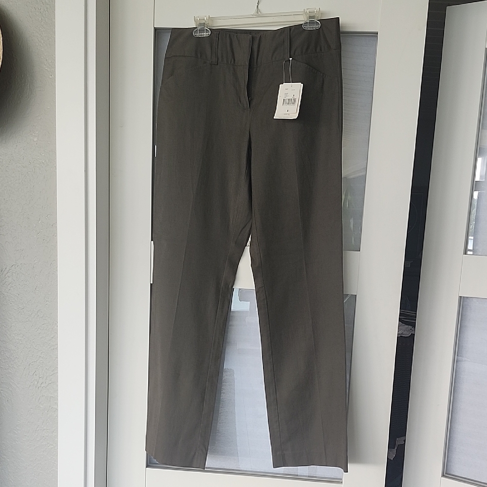 CAbi Olive Dress Pants Structured Formal Trouserswomen